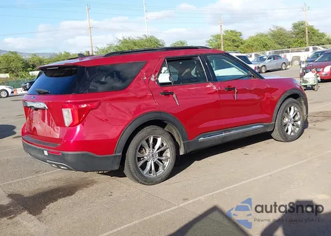 2021 Ford Explorer Xlt из США, поврежденный, VIN 1FMSK7DHXMGB67356